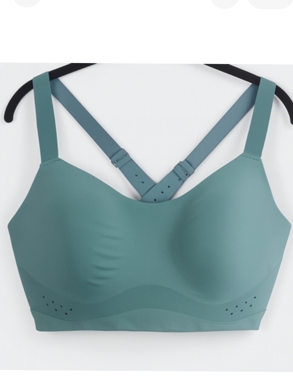 CALIA by Carrie Underwood Empower High Performance Train Bra in Puya Green 40DD